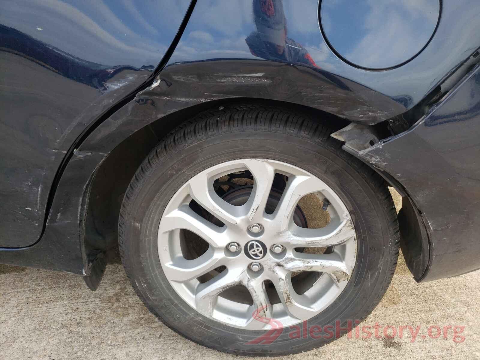 3MYDLBYV6JY310599 2018 TOYOTA YARIS