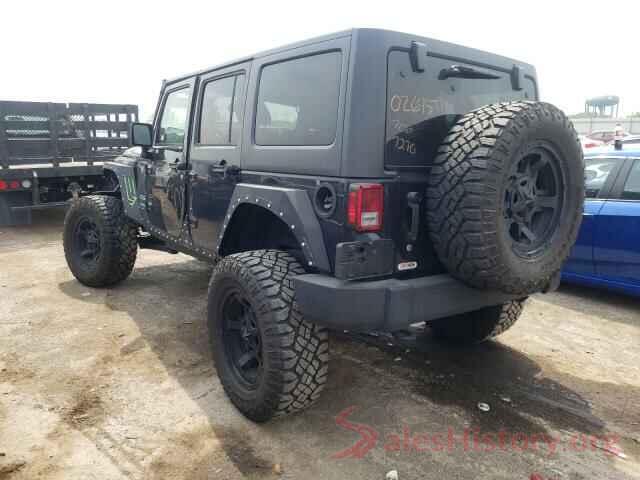 1C4BJWDG2HL644481 2017 JEEP WRANGLER