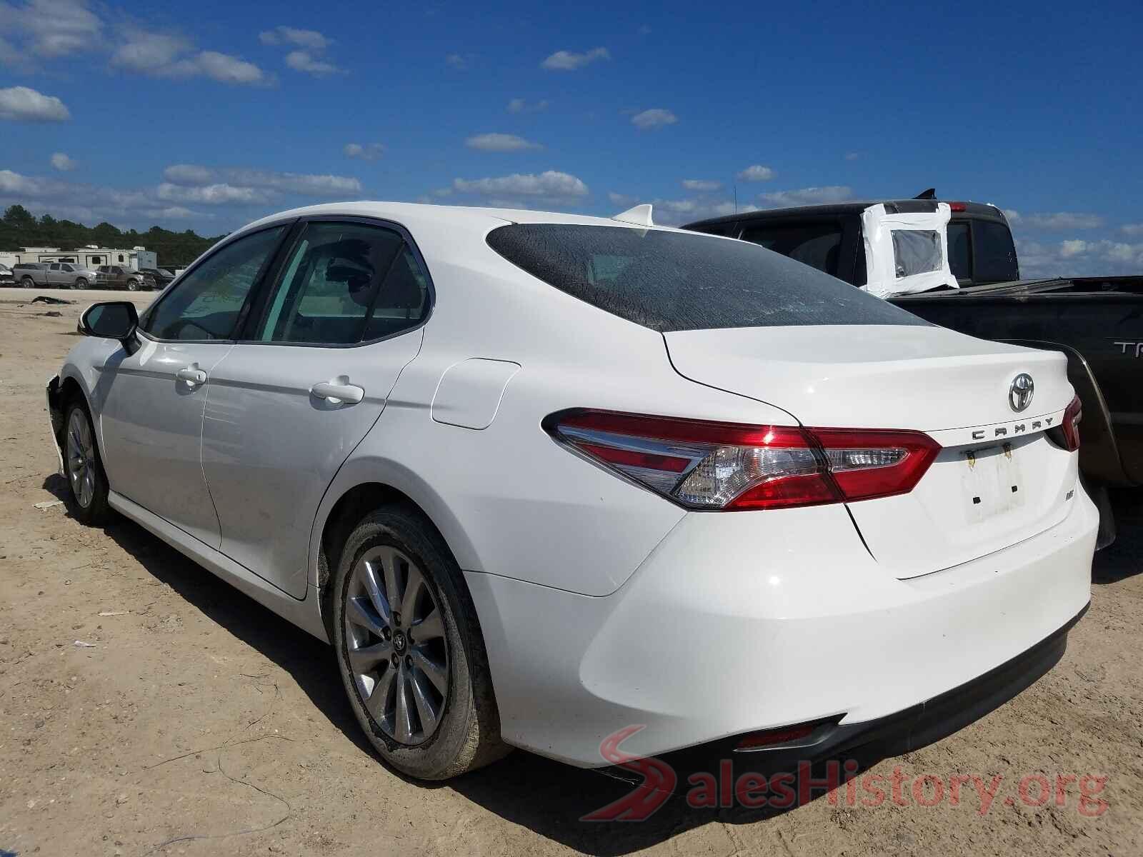 4T1B11HK8KU263118 2019 TOYOTA CAMRY