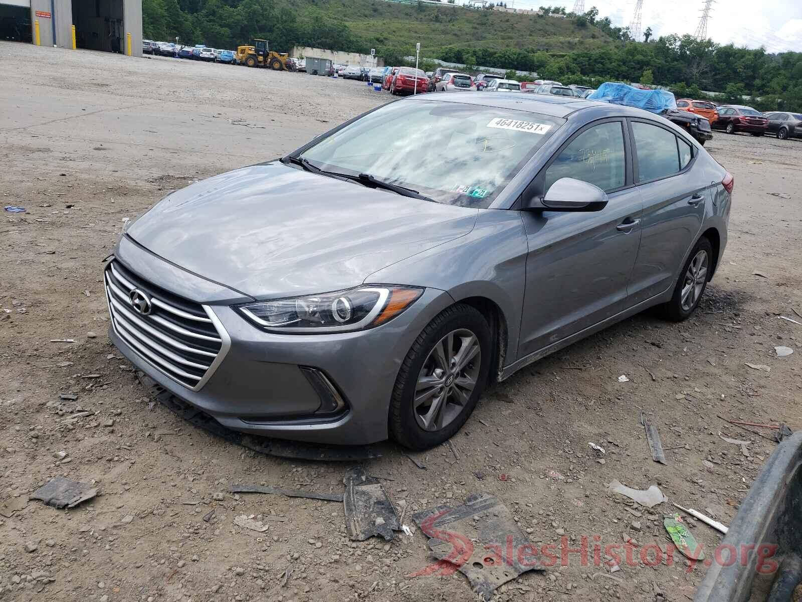 KMHD84LF1JU512101 2018 HYUNDAI ELANTRA