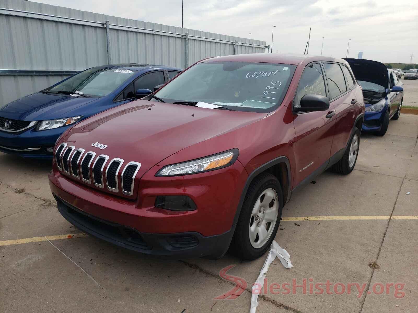 1C4PJLAB2HW641995 2017 JEEP CHEROKEE