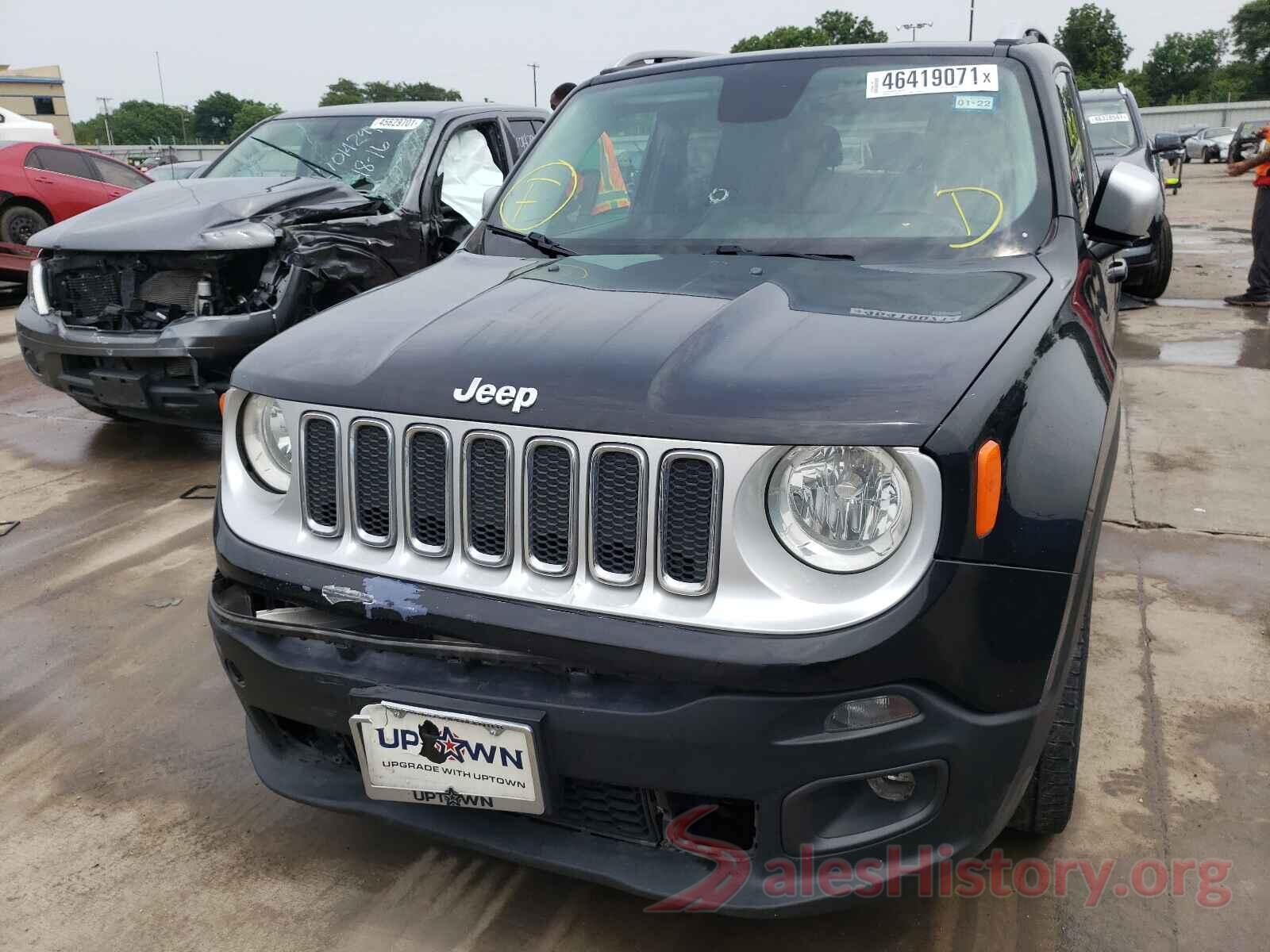 ZACCJADT0GPC76171 2016 JEEP RENEGADE