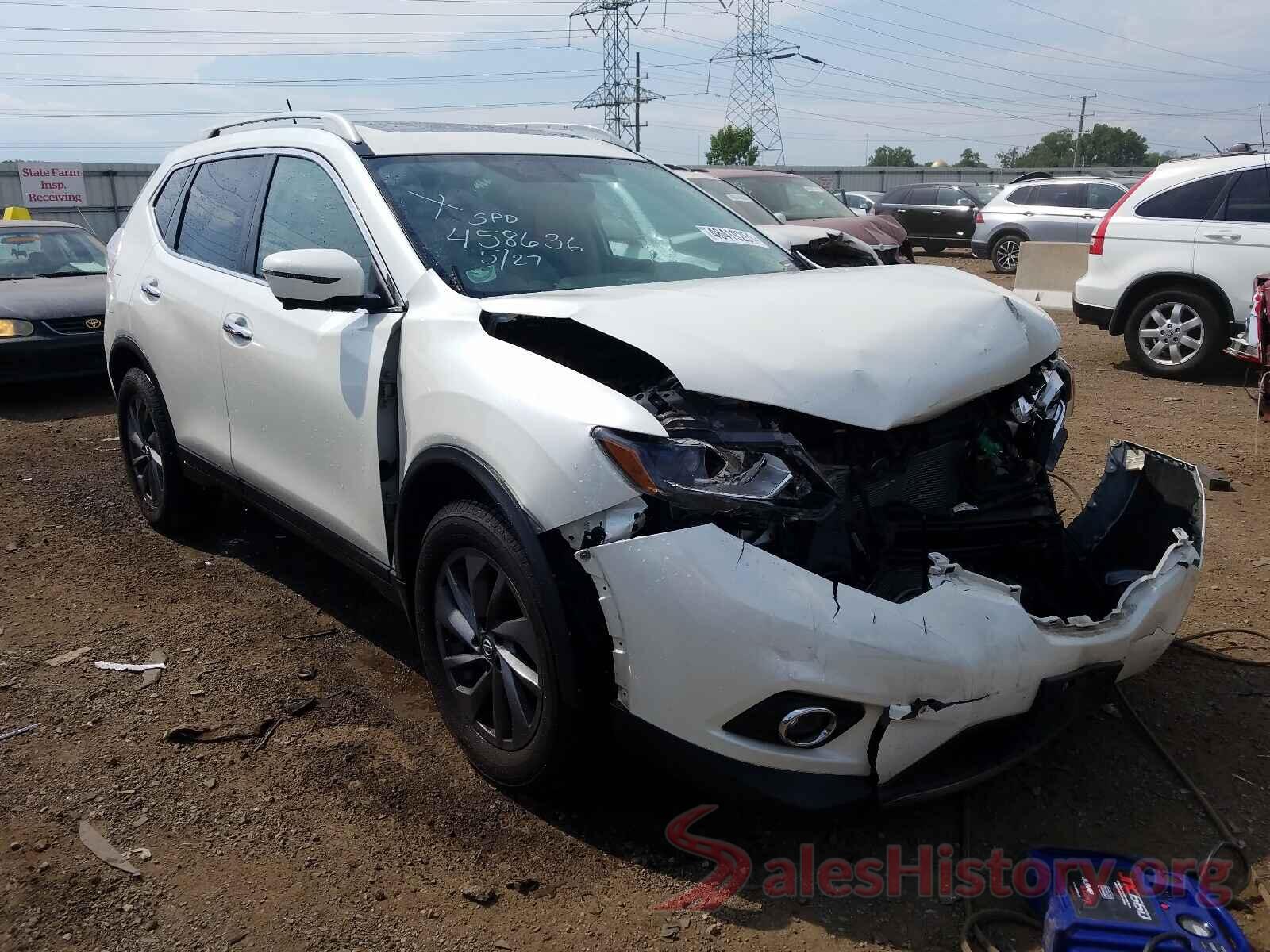 5N1AT2MV5GC801508 2016 NISSAN ROGUE