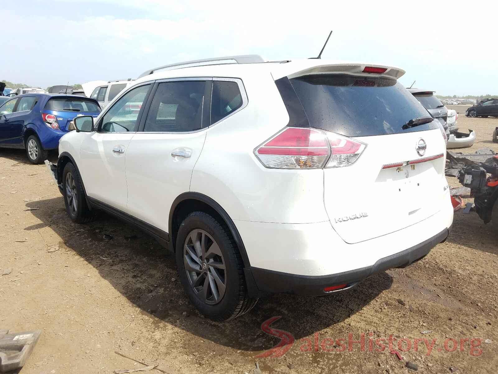 5N1AT2MV5GC801508 2016 NISSAN ROGUE