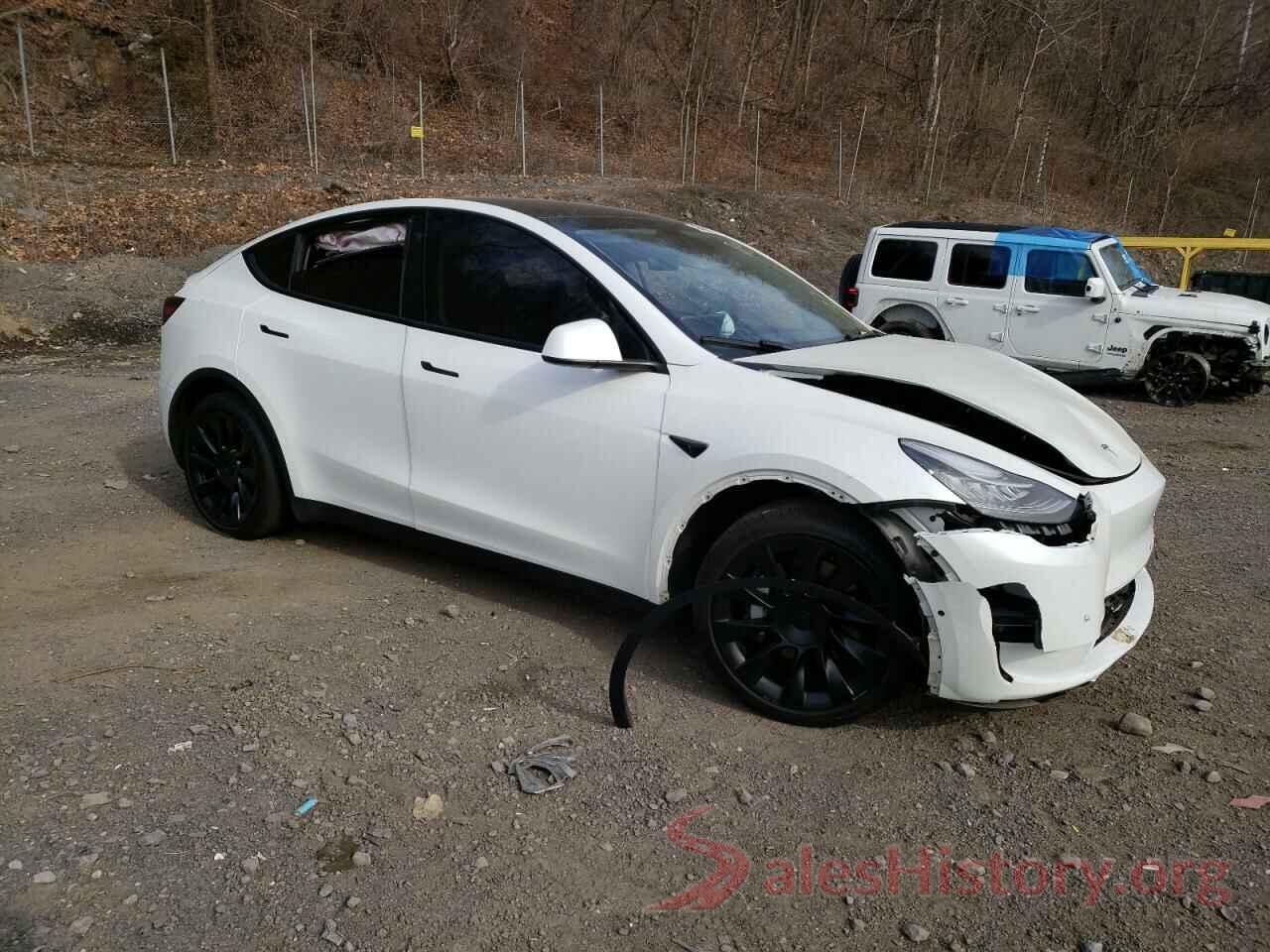 5YJYGDEE8MF192298 2021 TESLA MODEL Y