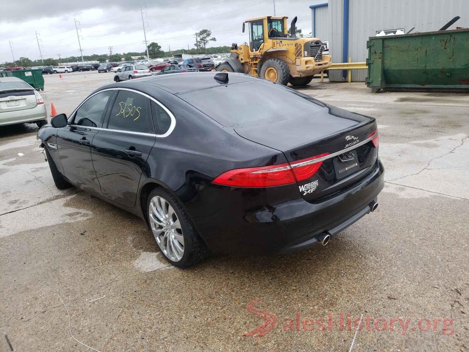 SAJBD4BV7HCY32458 2017 JAGUAR XF