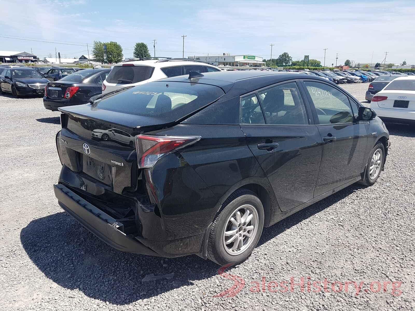 JTDKBRFU7H3028129 2017 TOYOTA PRIUS