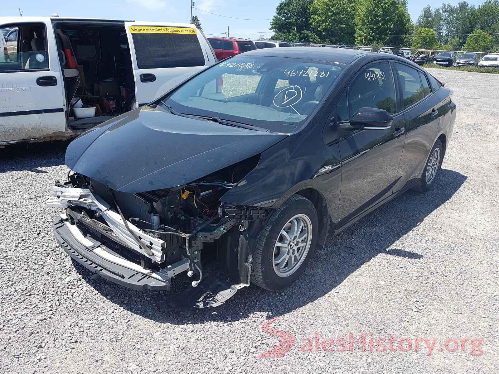 JTDKBRFU7H3028129 2017 TOYOTA PRIUS