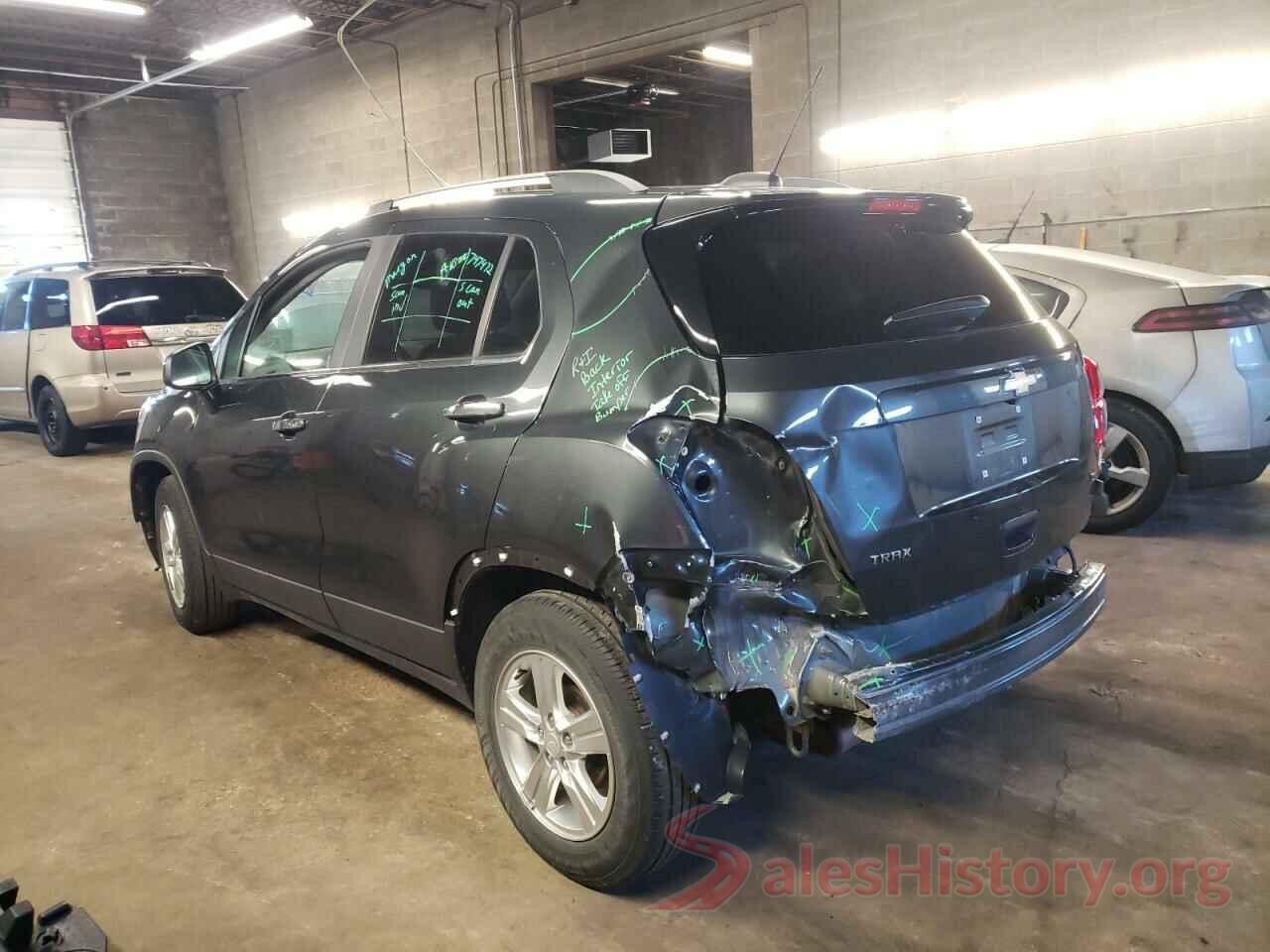 3GNCJLSB5KL322821 2019 CHEVROLET TRAX