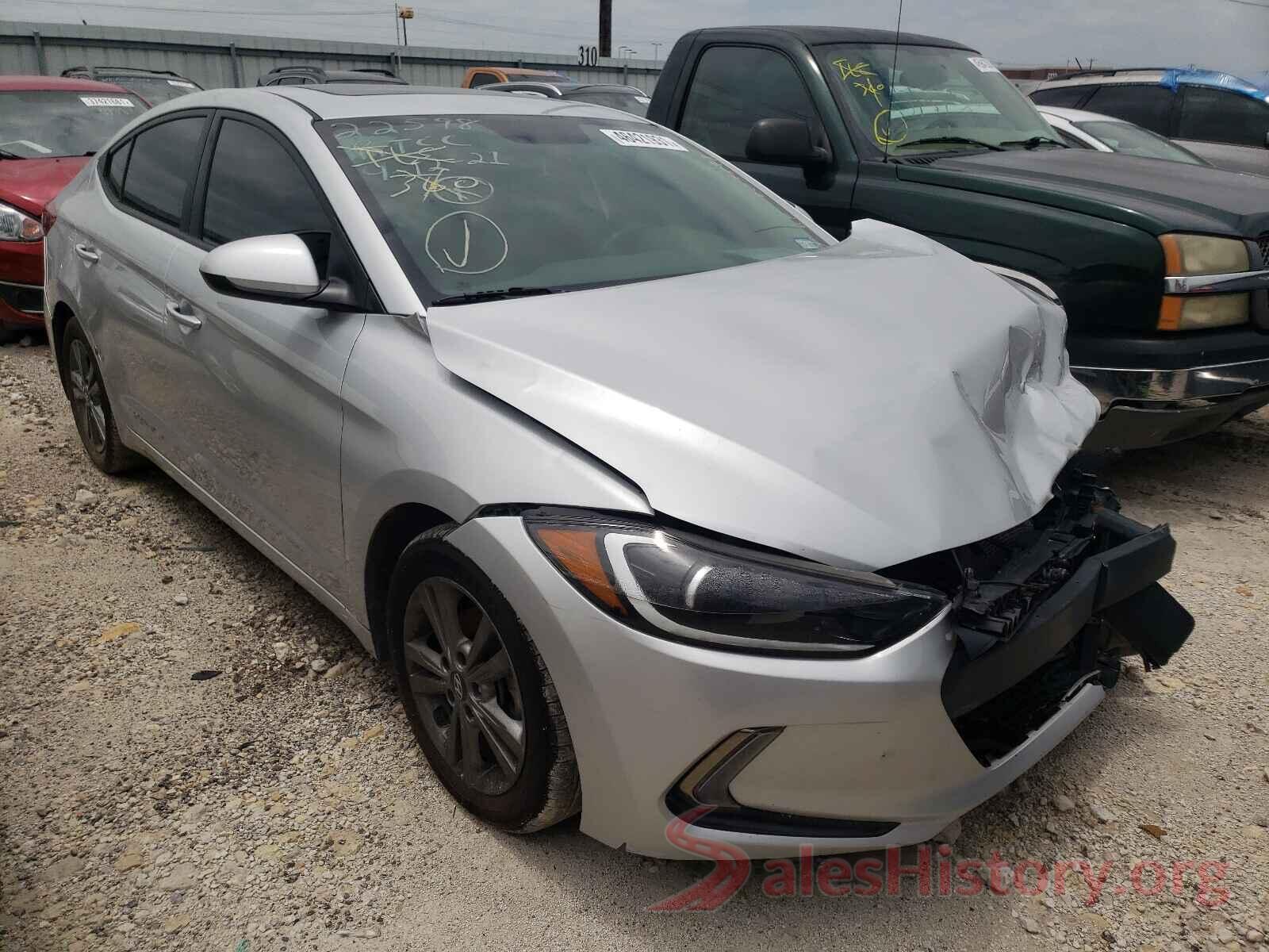 5NPD84LF9JH263898 2018 HYUNDAI ELANTRA