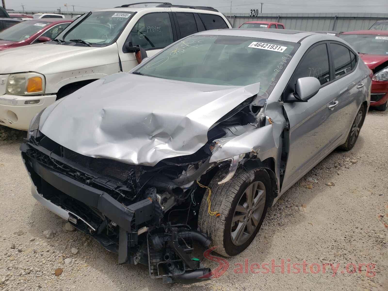 5NPD84LF9JH263898 2018 HYUNDAI ELANTRA