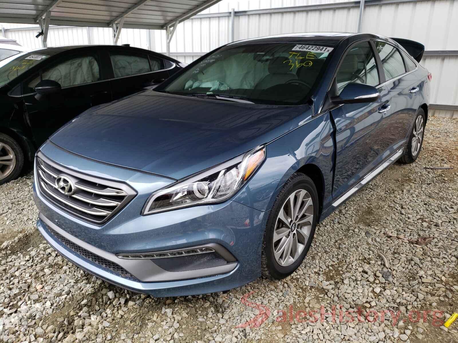 5NPE34AF2HH501848 2017 HYUNDAI SONATA