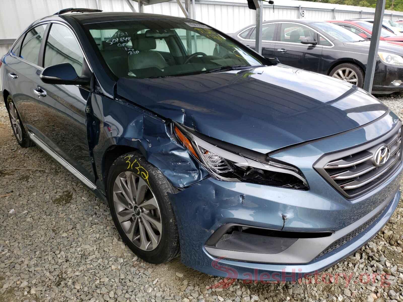 5NPE34AF2HH501848 2017 HYUNDAI SONATA