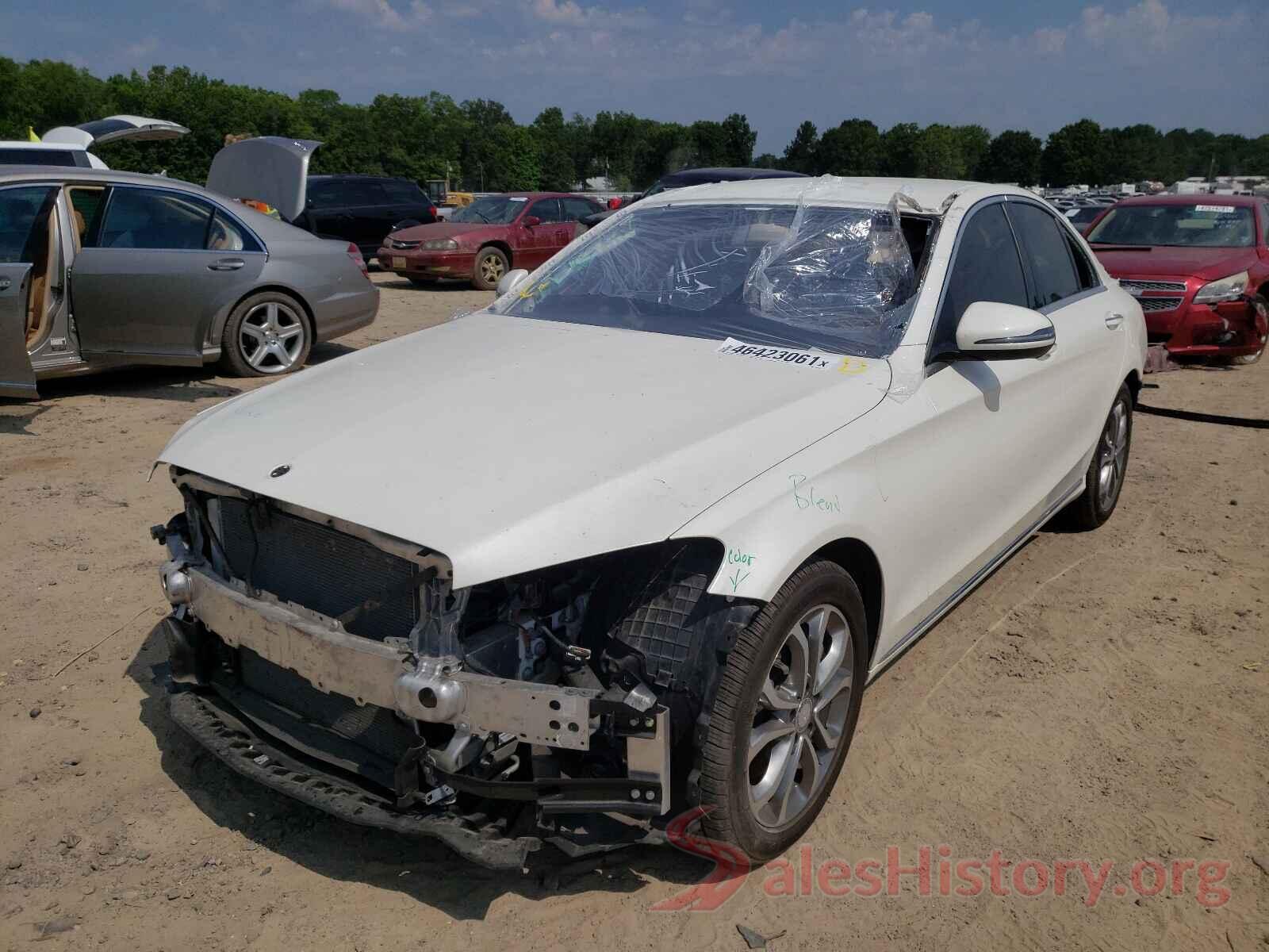 55SWF4JB5GU152978 2016 MERCEDES-BENZ C CLASS