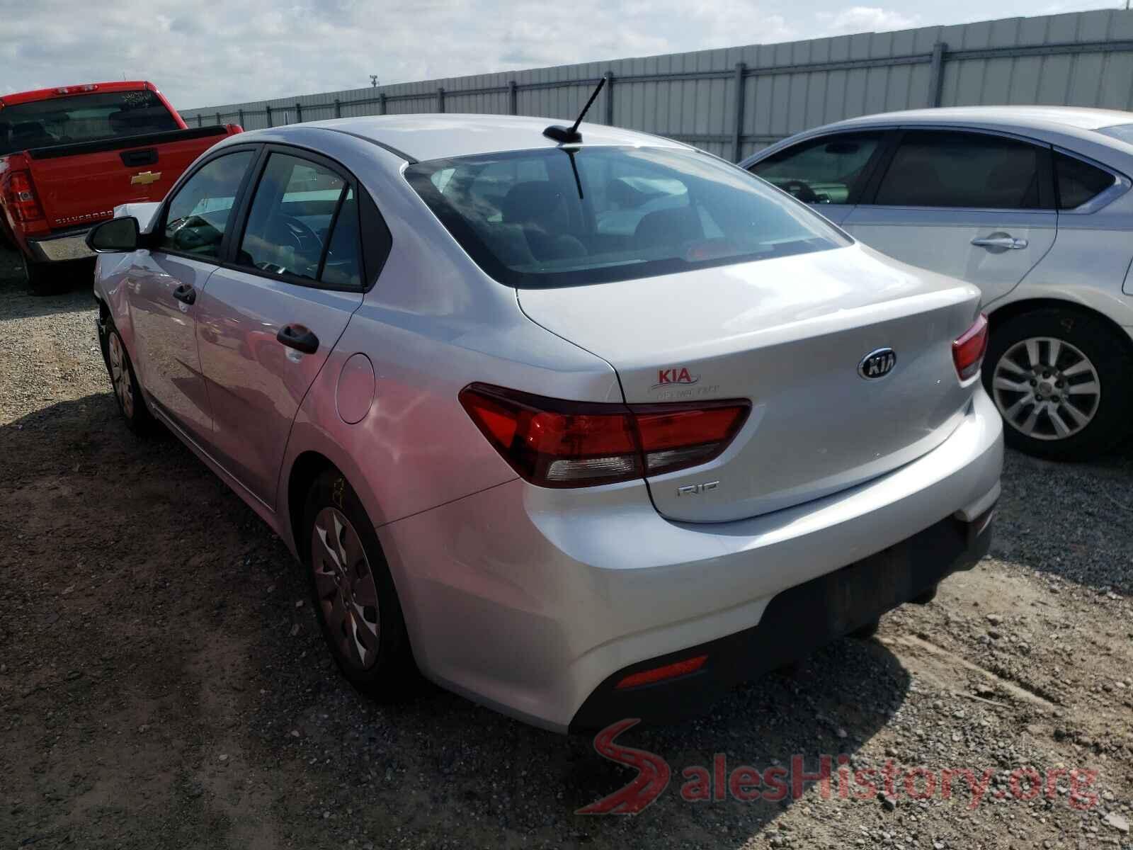 3KPA24ABXJE073603 2018 KIA RIO