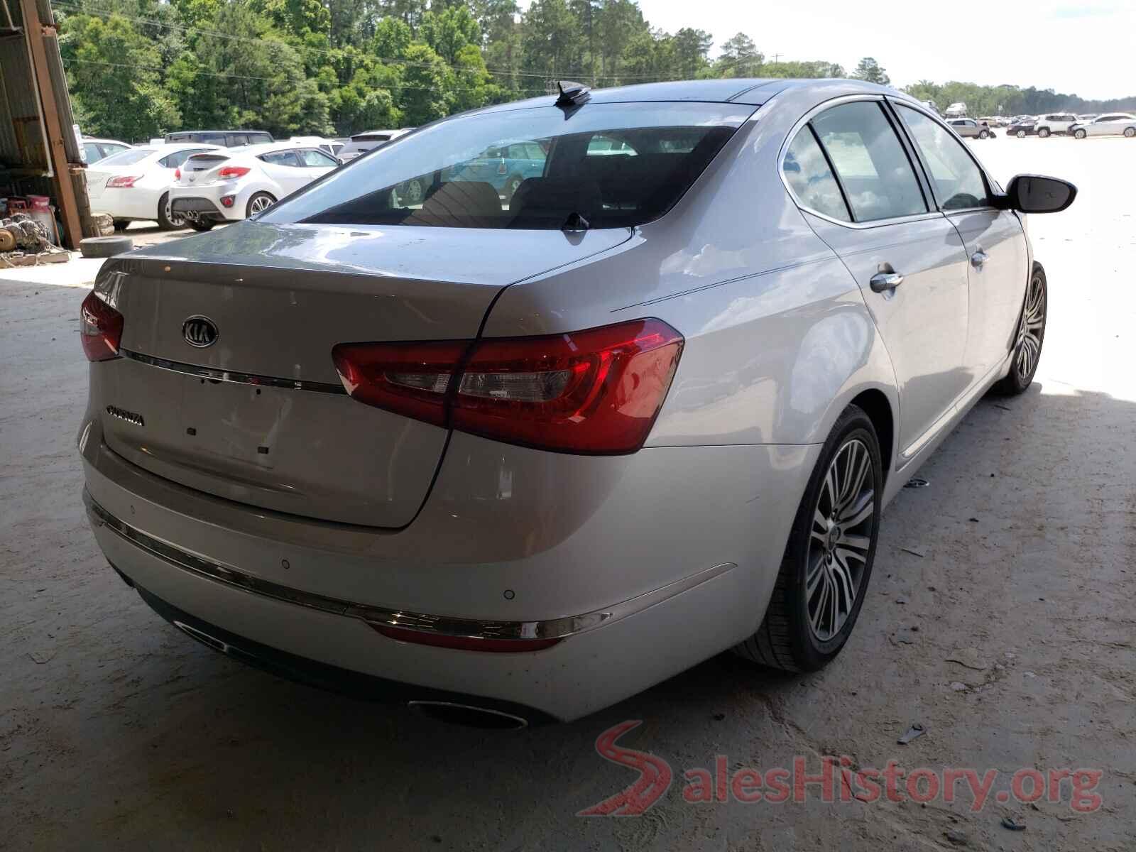 KNALN4D7XG5214307 2016 KIA CADENZA