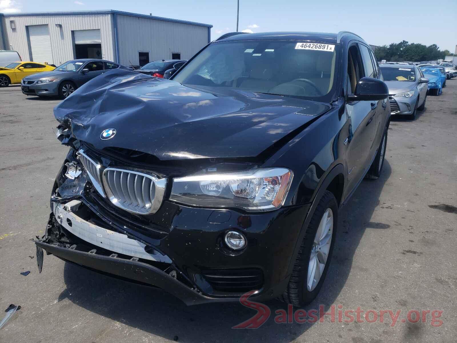 5UXWZ7C57H0U45832 2017 BMW X3