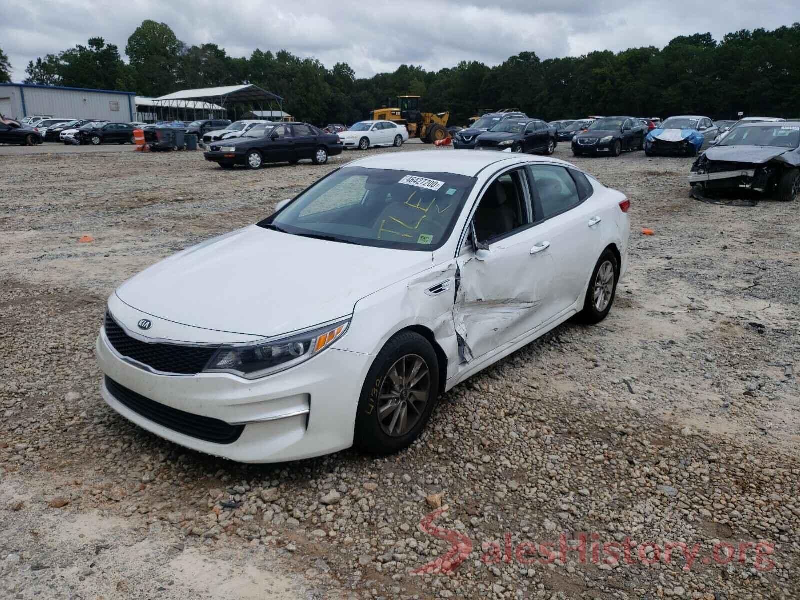 5XXGT4L31GG038638 2016 KIA OPTIMA