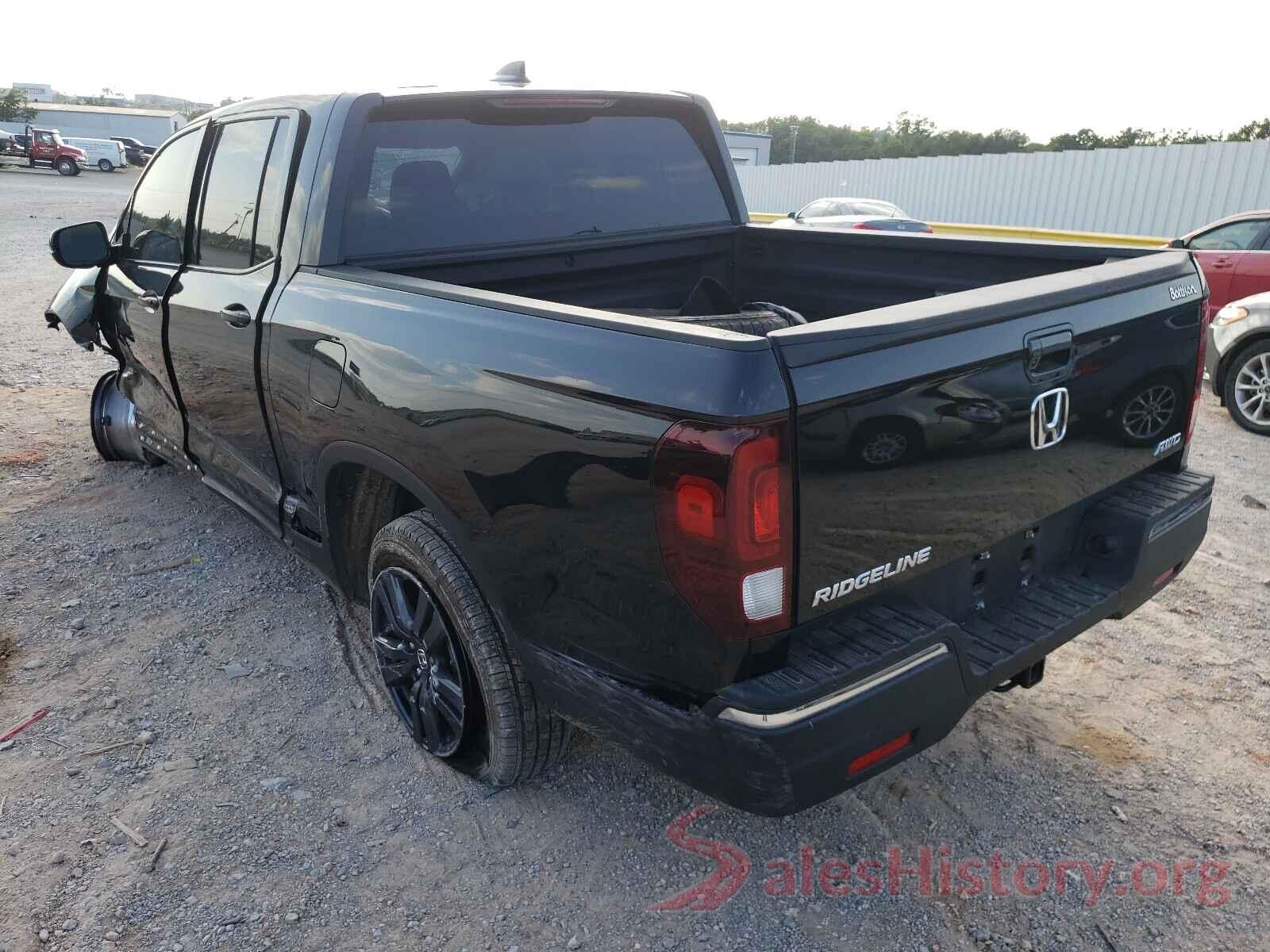 5FPYK3F12LB030726 2020 HONDA RIDGELINE