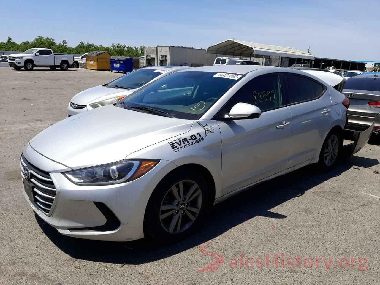 5NPD84LF6JH357642 2018 HYUNDAI ELANTRA