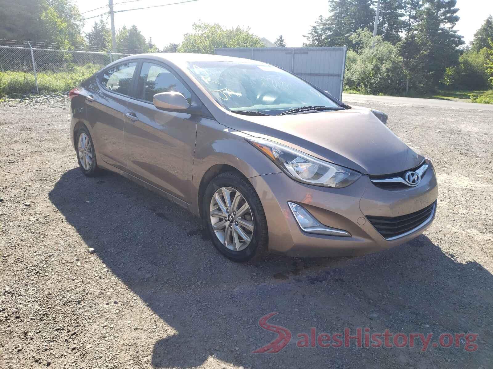 KMHDH4AE7GU514129 2016 HYUNDAI ELANTRA