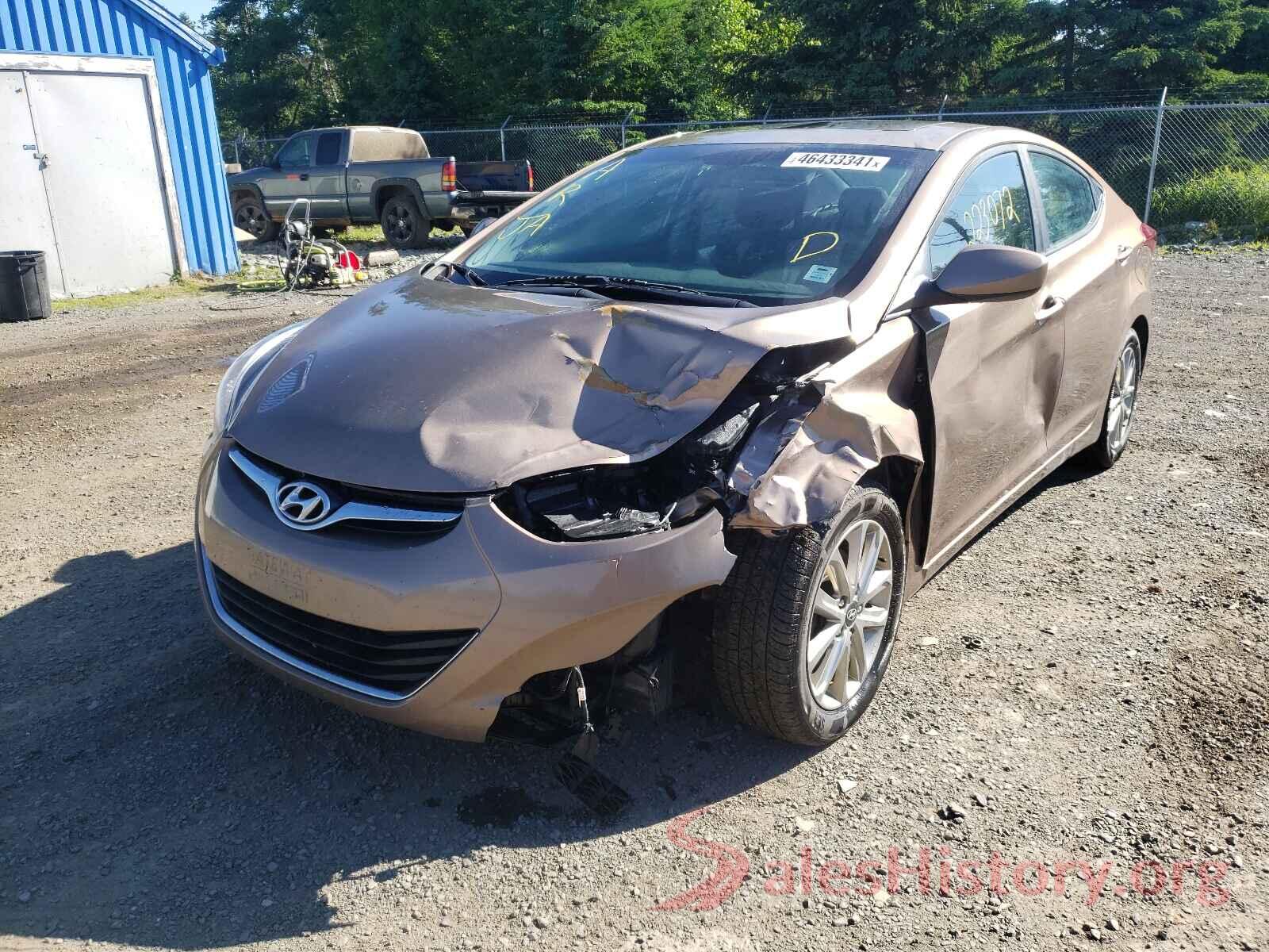 KMHDH4AE7GU514129 2016 HYUNDAI ELANTRA