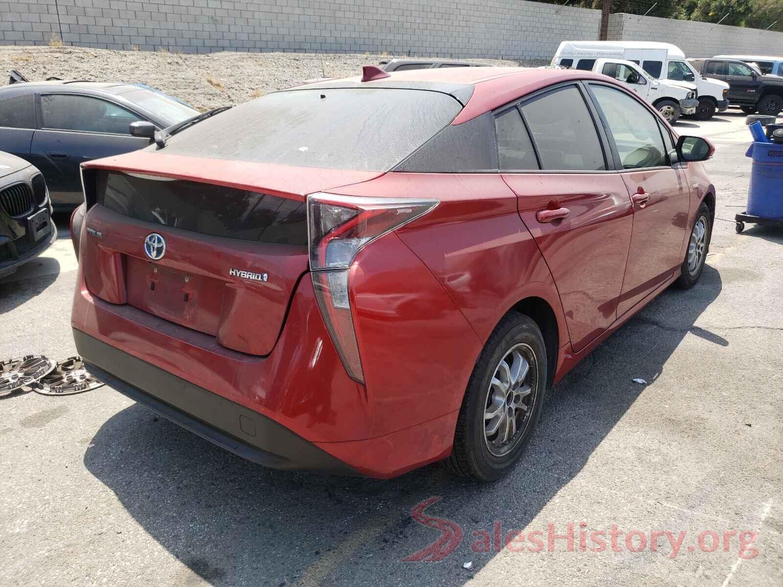 JTDKBRFU6G3511738 2016 TOYOTA PRIUS