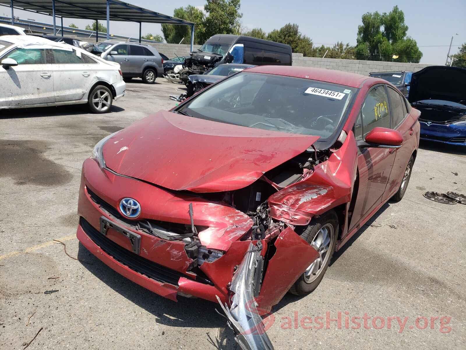 JTDKBRFU6G3511738 2016 TOYOTA PRIUS