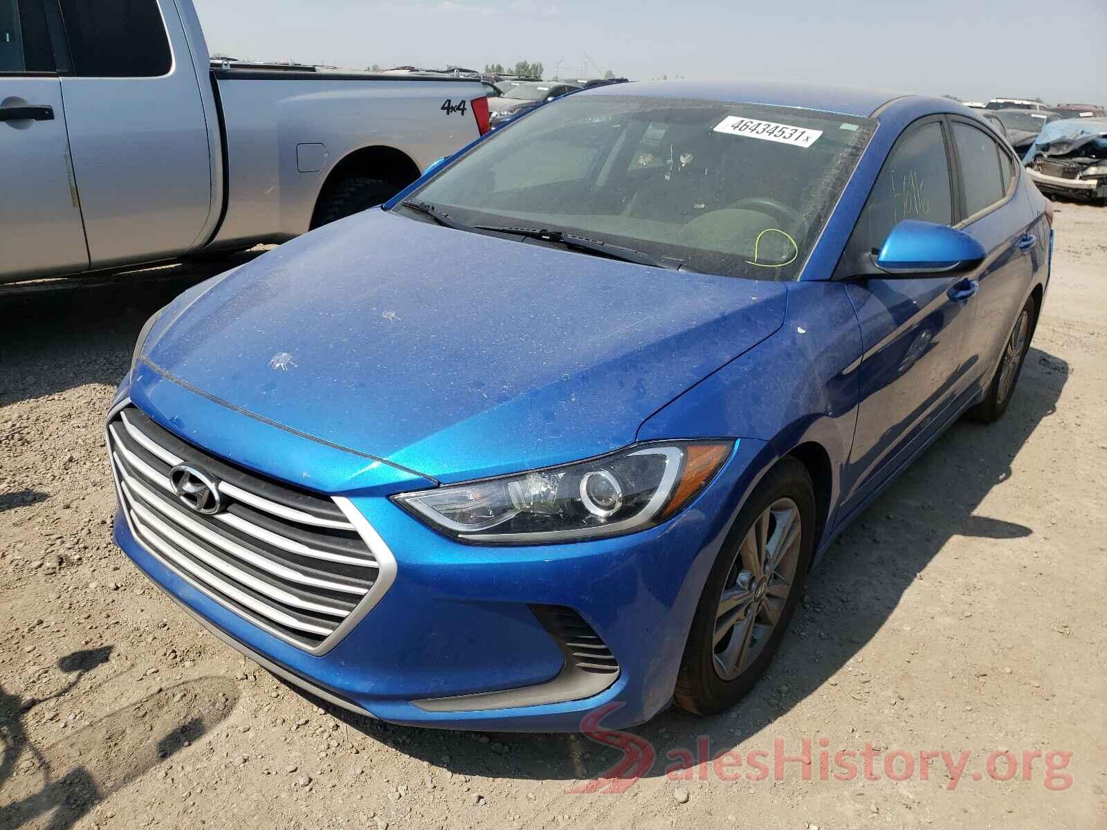 KMHD84LFXHU210686 2017 HYUNDAI ELANTRA