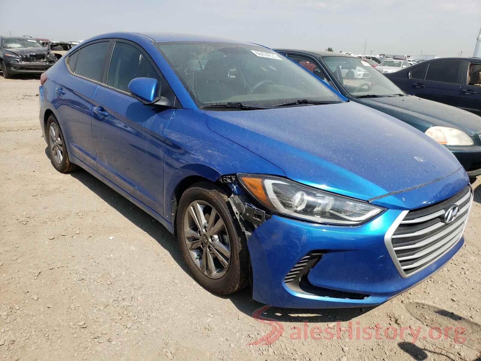 KMHD84LFXHU210686 2017 HYUNDAI ELANTRA