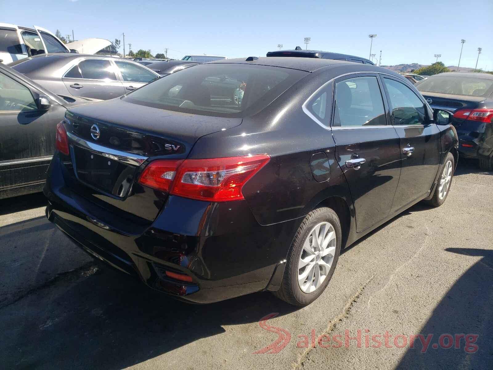 3N1AB7AP4KY392737 2019 NISSAN SENTRA