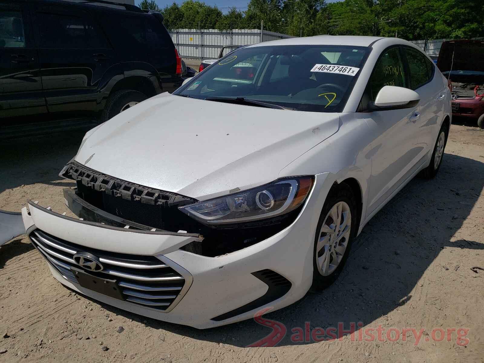 5NPD74LF2HH064236 2017 HYUNDAI ELANTRA