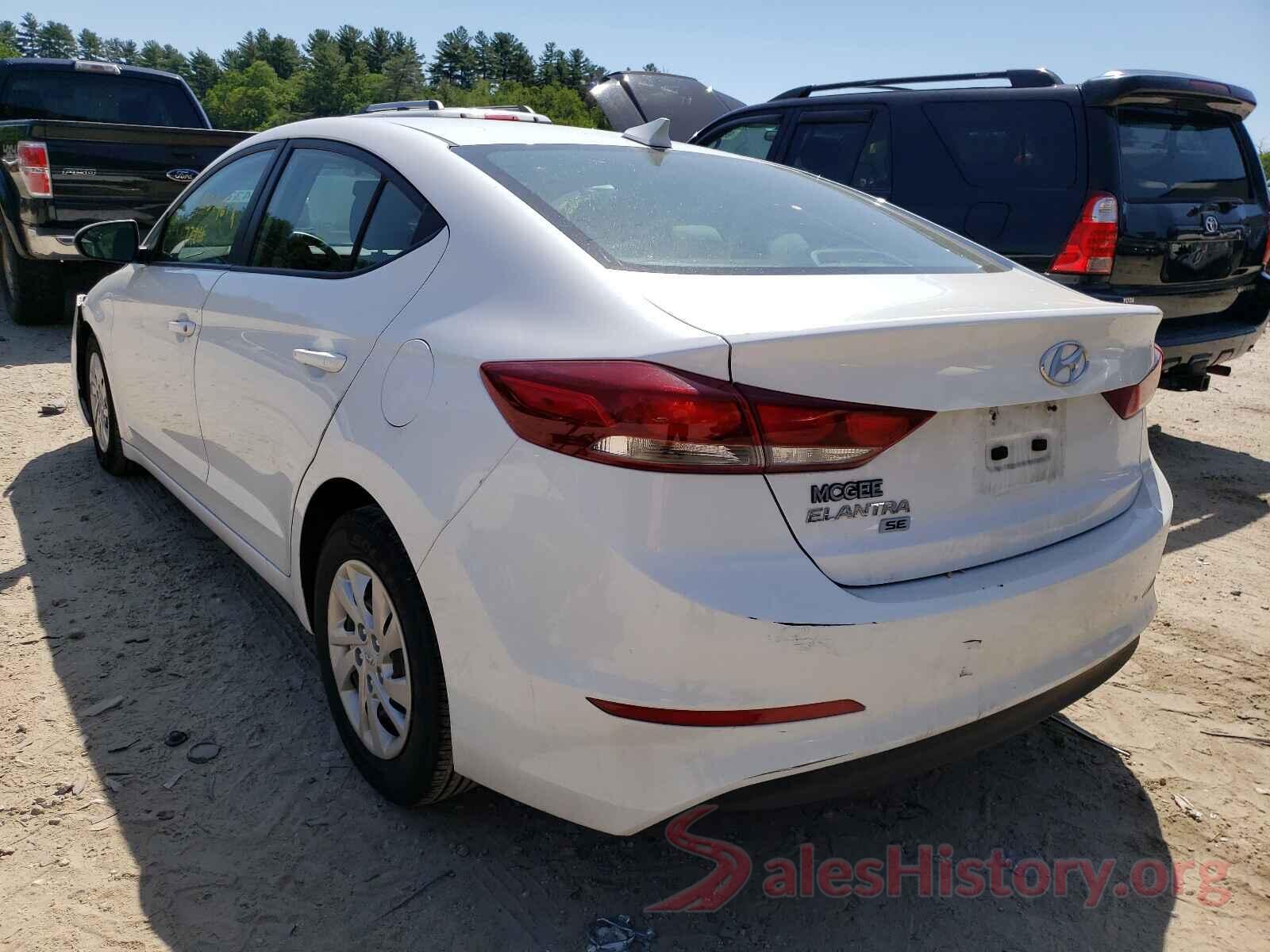 5NPD74LF2HH064236 2017 HYUNDAI ELANTRA