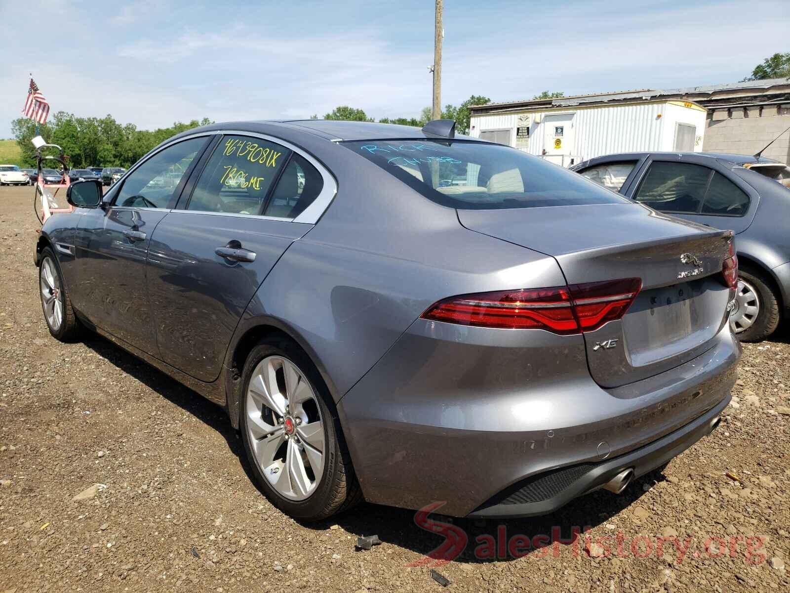 SAJAJ4FX0LCP59541 2020 JAGUAR XE