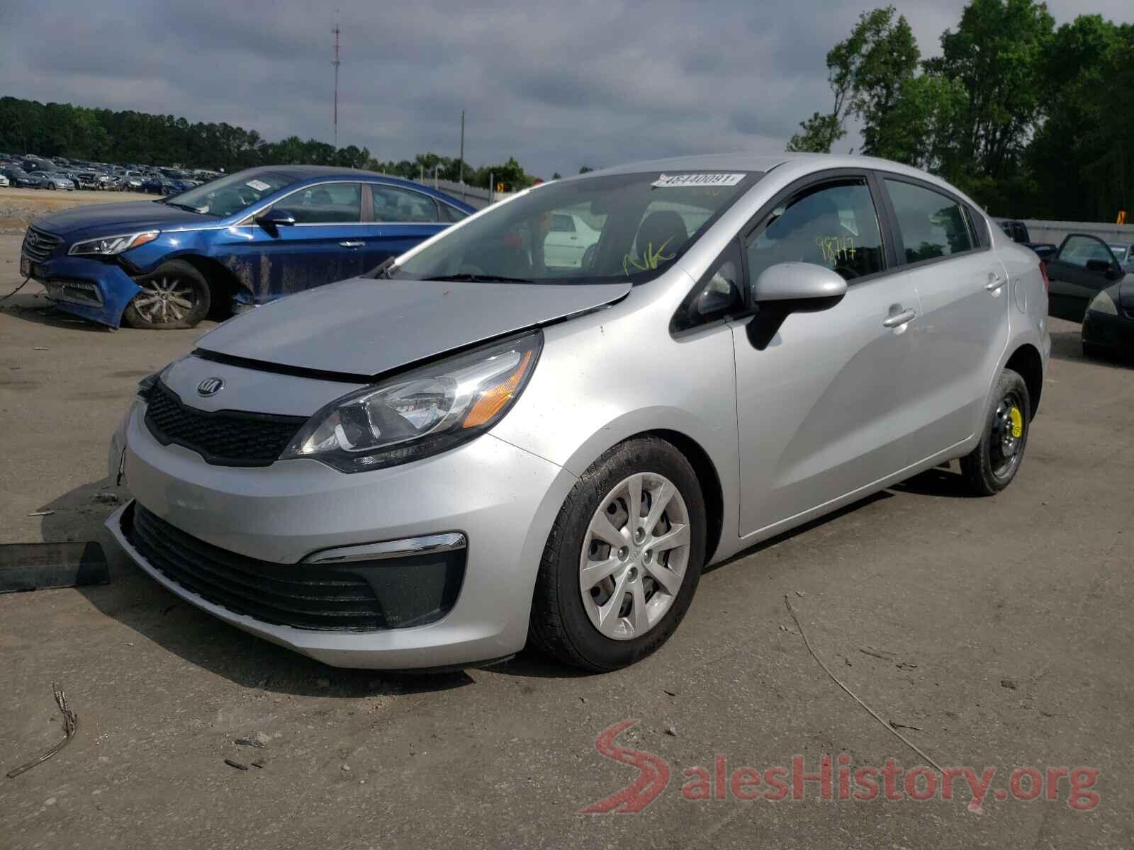 KNADM4A35H6006128 2017 KIA RIO