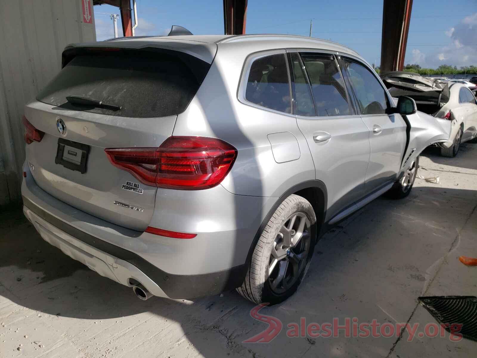 5UXTY3C03L9D06937 2020 BMW X3