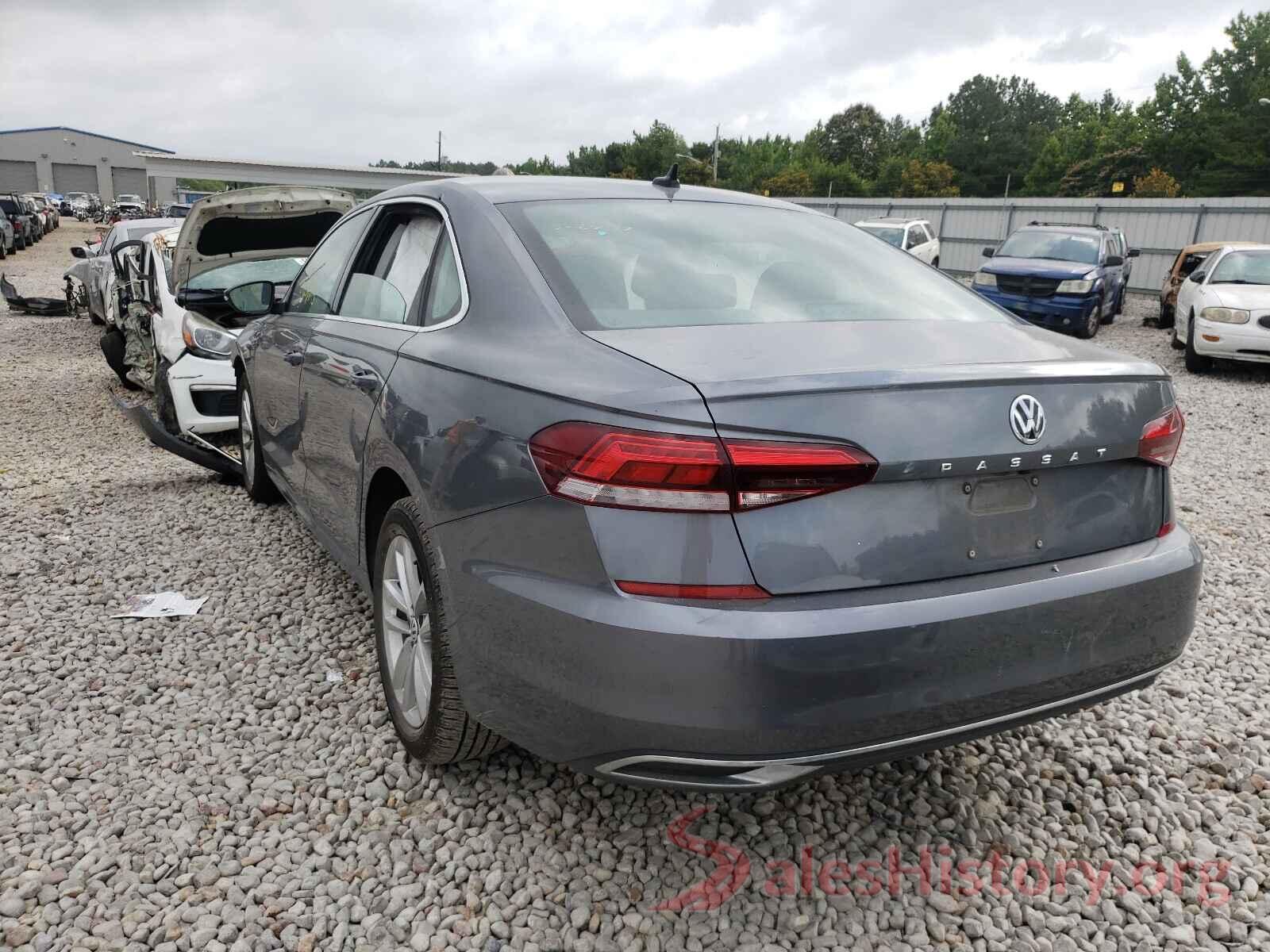 1VWWA7A38LC002426 2020 VOLKSWAGEN PASSAT