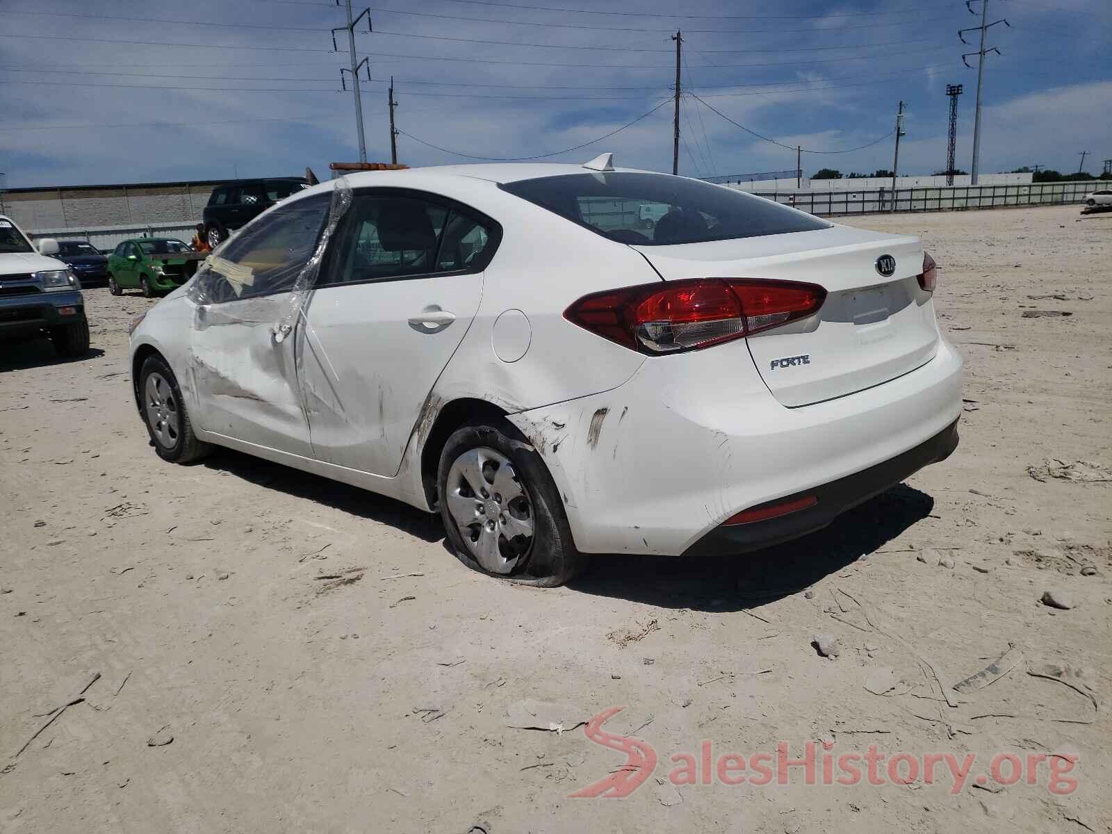 3KPFK4A70HE073041 2017 KIA FORTE