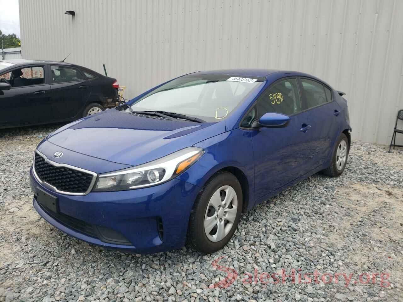 3KPFK4A73HE124886 2017 KIA FORTE