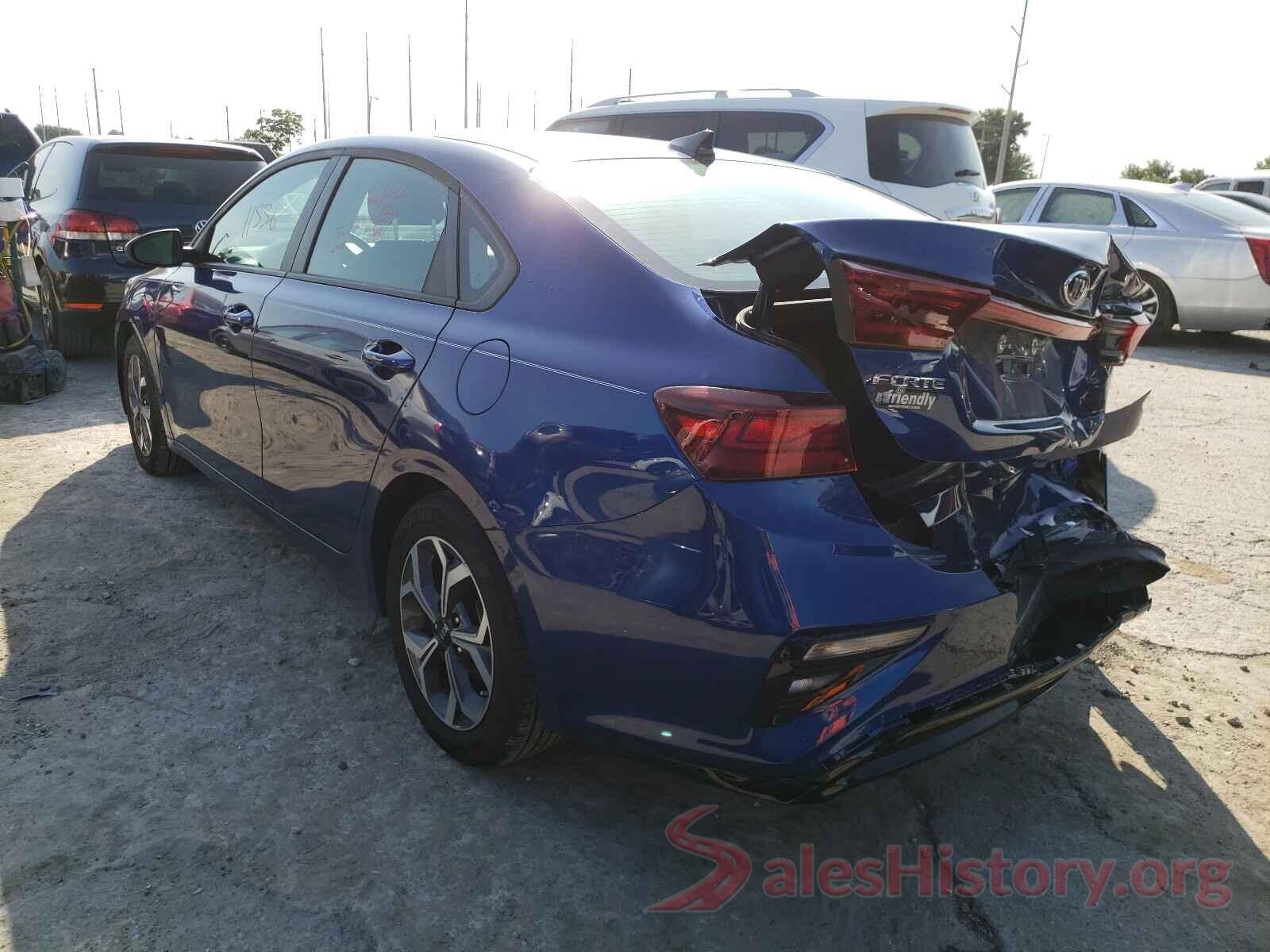 3KPF24AD3LE205420 2020 KIA FORTE