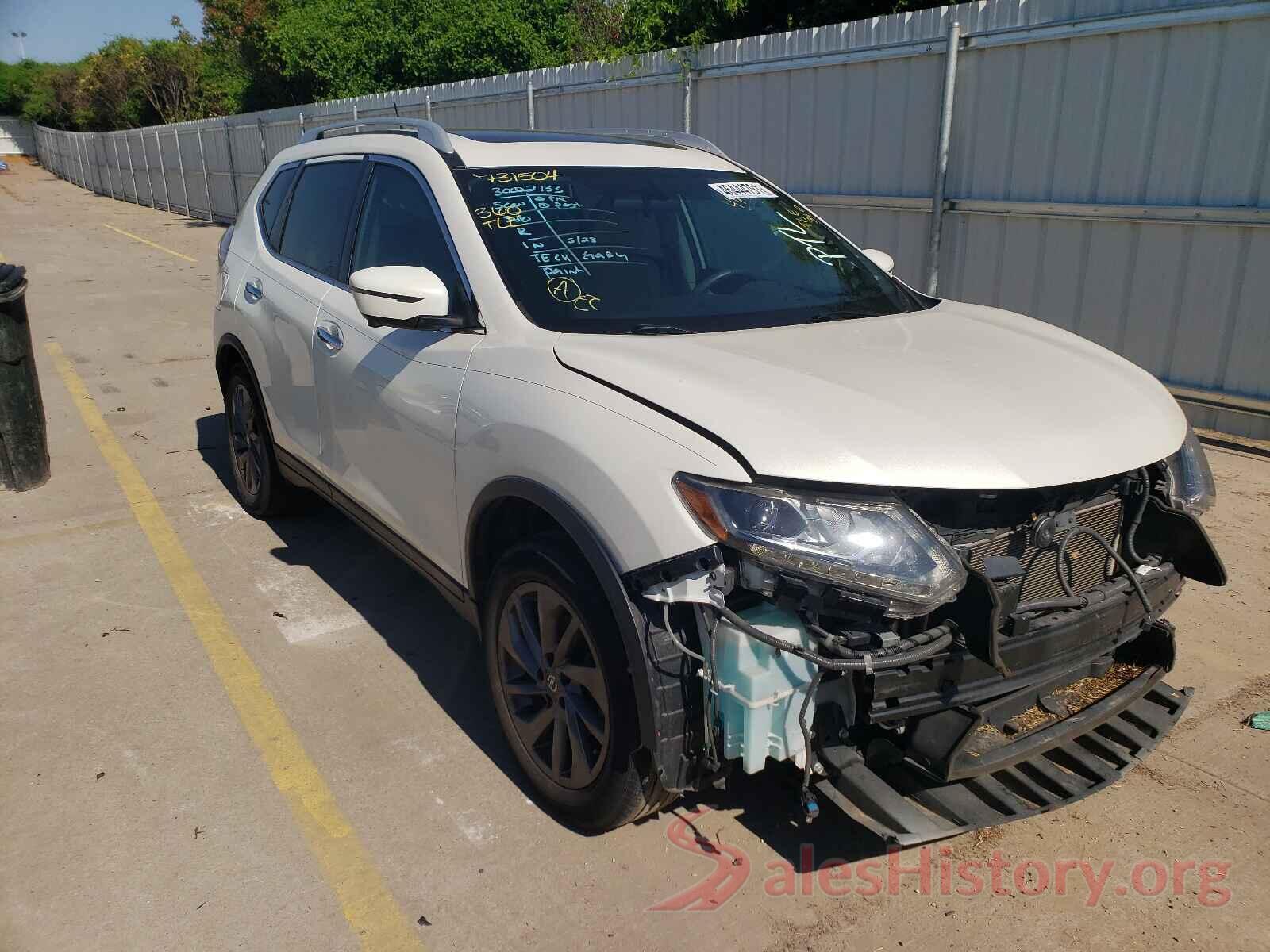 5N1AT2MTXGC731504 2016 NISSAN ROGUE