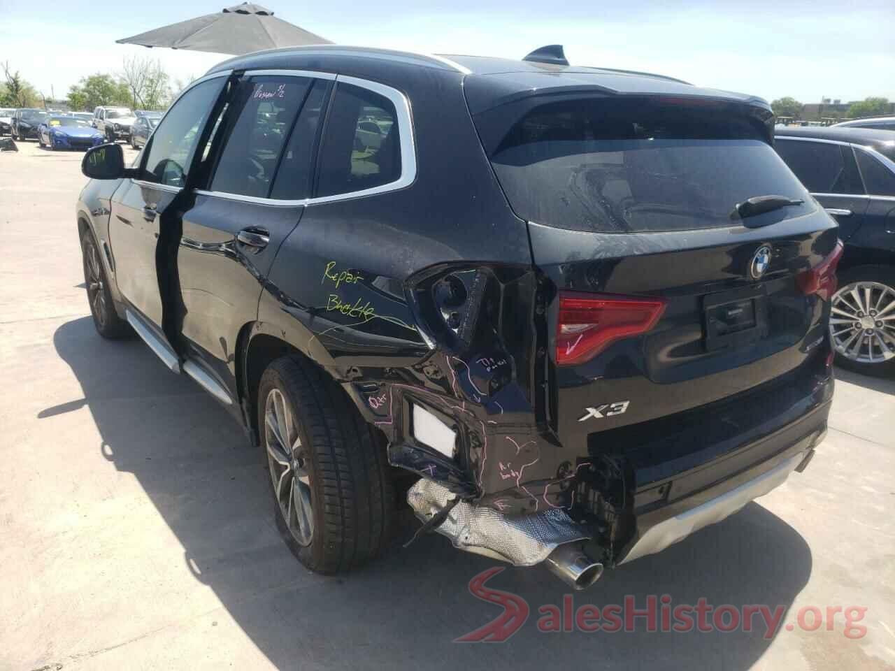 5UXTR9C53KLP97410 2019 BMW X3