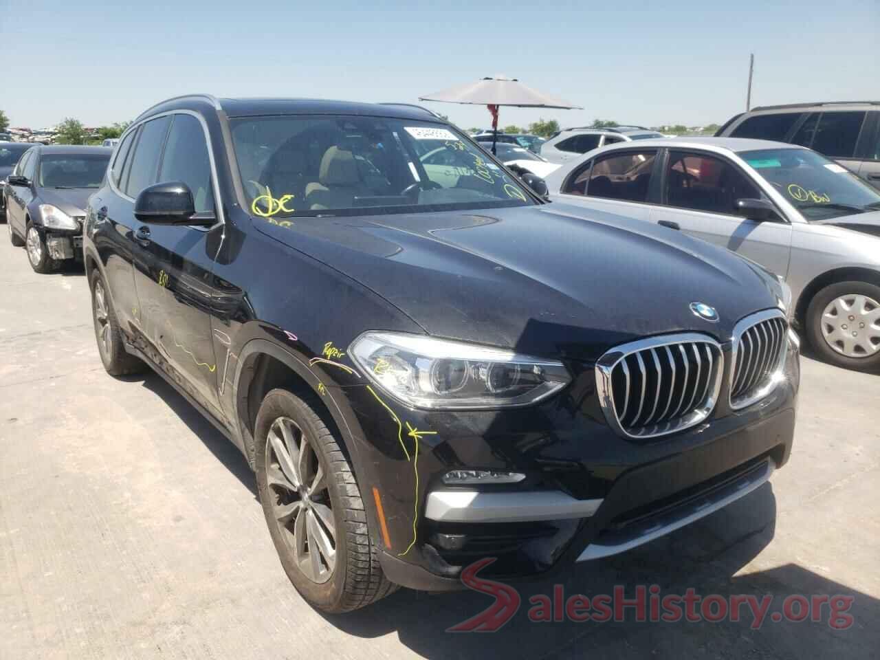 5UXTR9C53KLP97410 2019 BMW X3