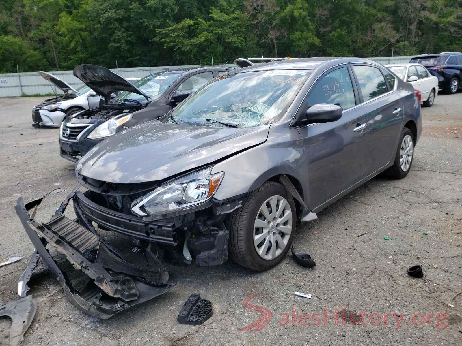 3N1AB7AP9KY384522 2019 NISSAN SENTRA