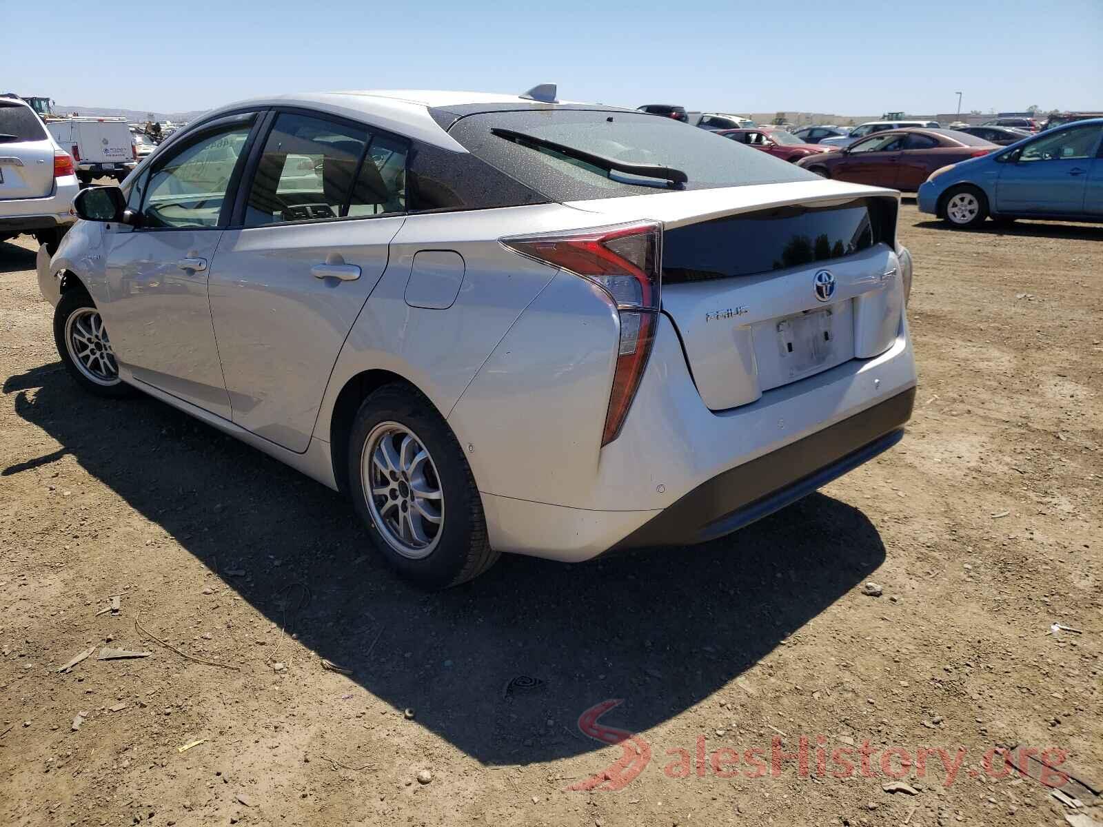 JTDKBRFU9J3592287 2018 TOYOTA PRIUS