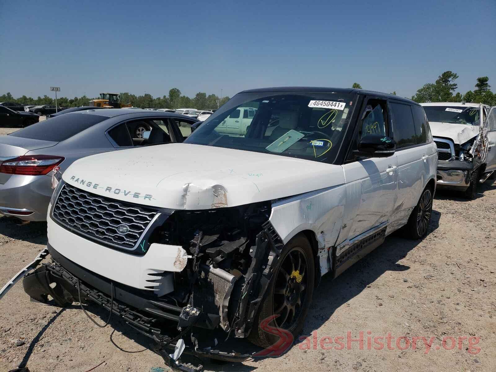 SALGS5SE6LA568419 2020 LAND ROVER RANGEROVER