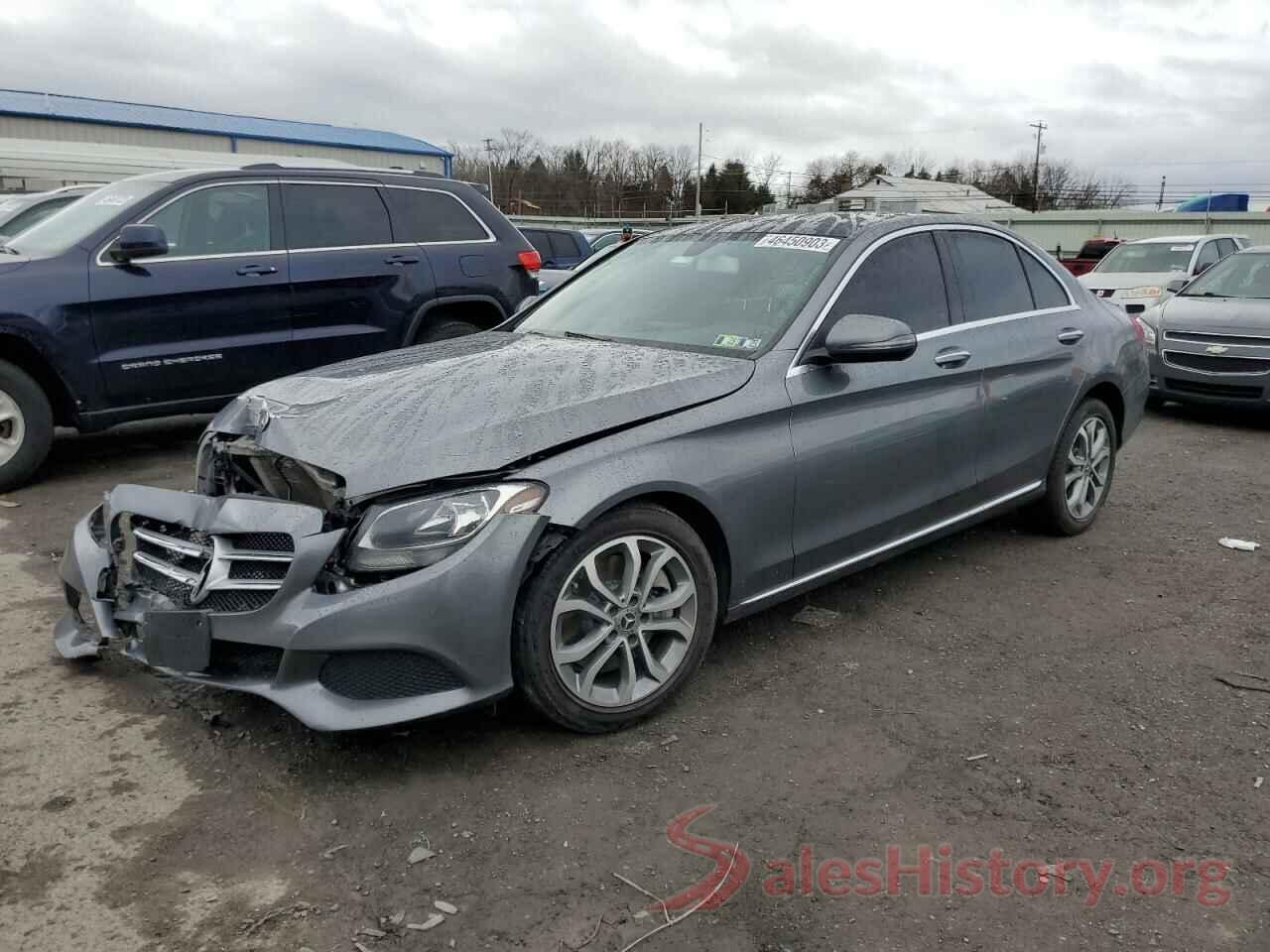 WDDWF4KB0JR378403 2018 MERCEDES-BENZ C-CLASS