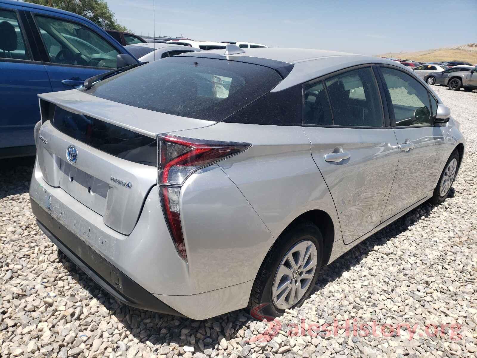 JTDKBRFU3H3031965 2017 TOYOTA PRIUS