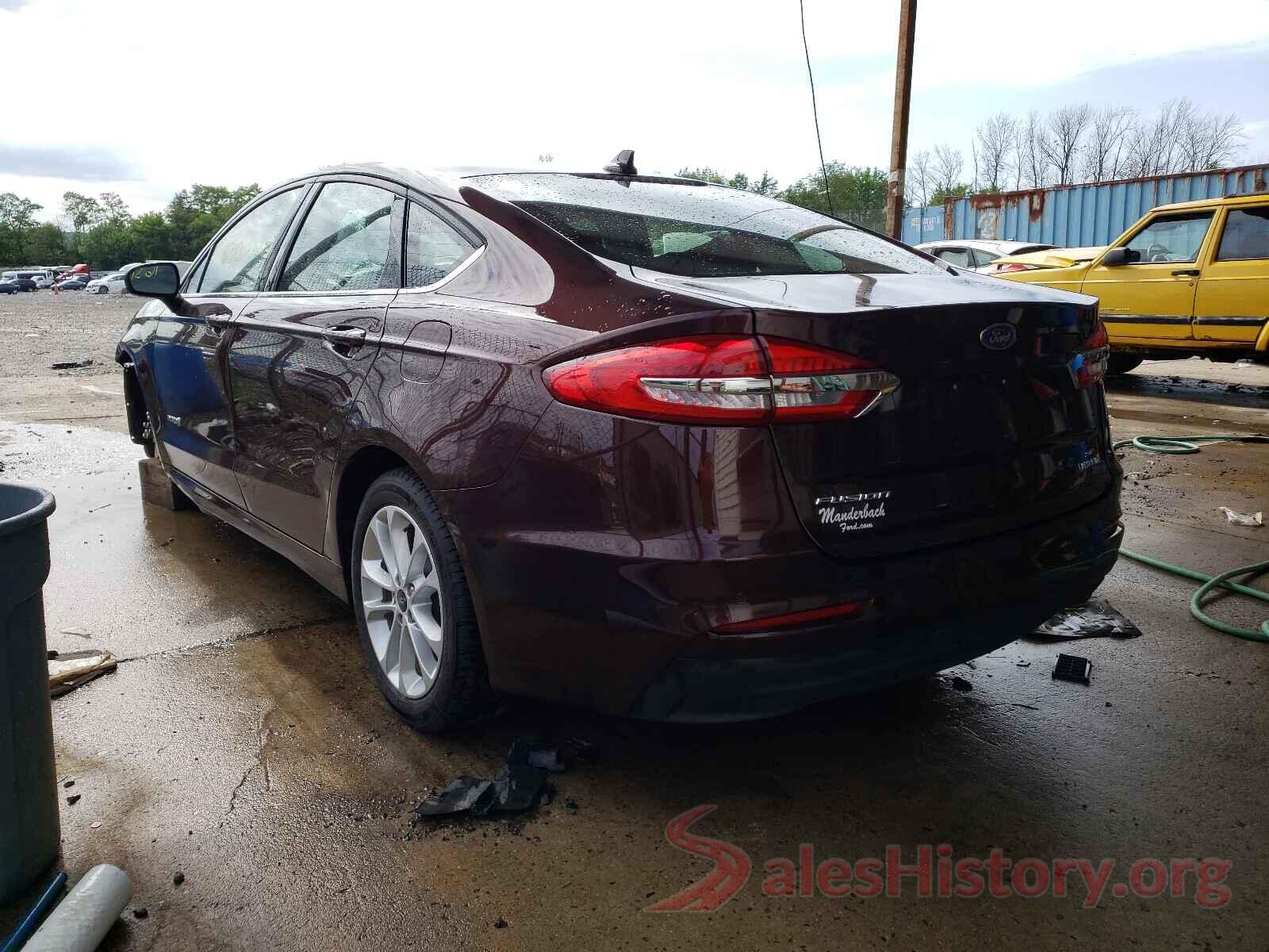 3FA6P0LU7KR158915 2019 FORD FUSION