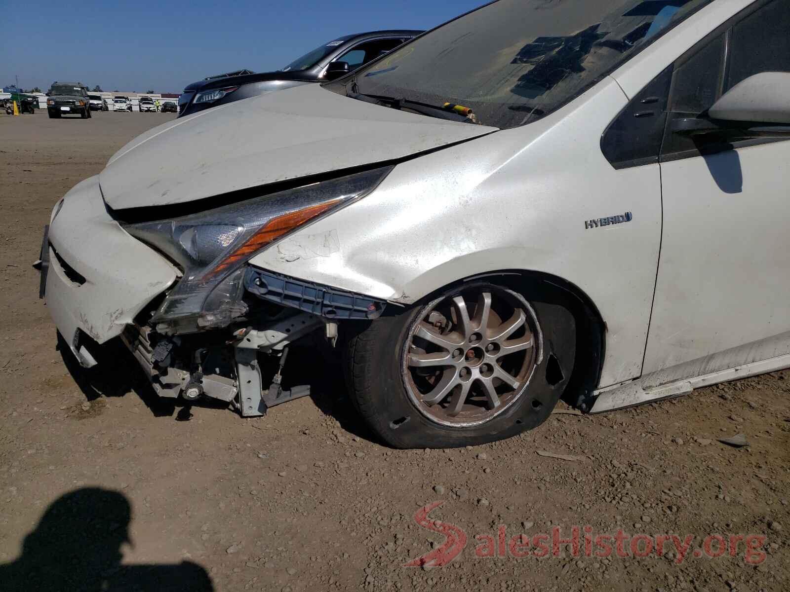 JTDKARFU5J3553912 2018 TOYOTA PRIUS